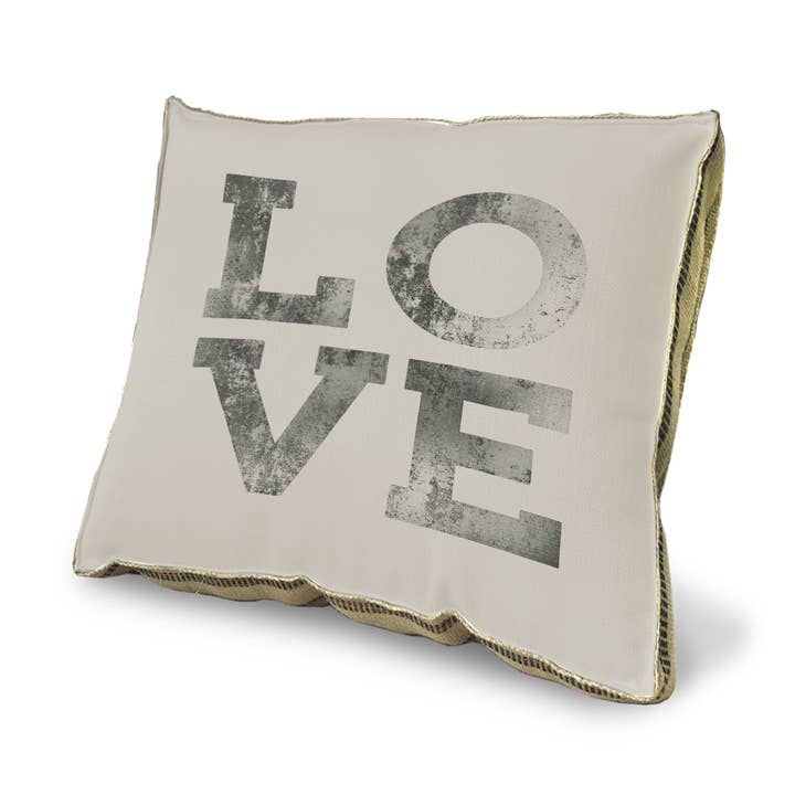 20" x 20" - Dekorativ Kudde - Vintage LOVE för wholesale av SPLASHWORKS