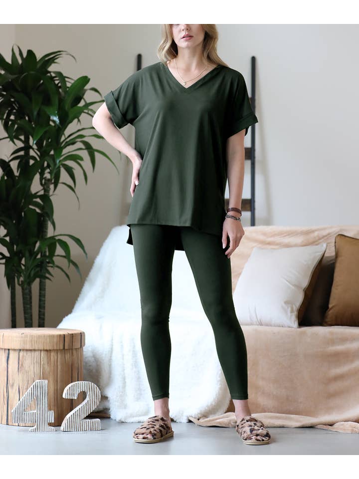 42POPS - Wholesale Loungeset - Dames - .Tuniek & Legging 2-delige Set56