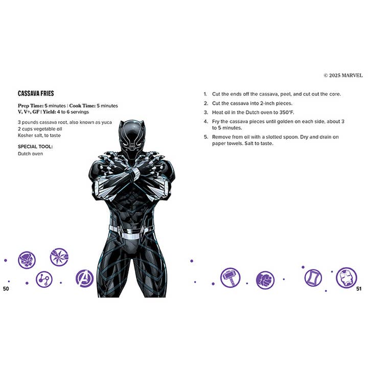 Insight Editions - Wholesale Cookbook - A Taste of Marvel: Snacks
