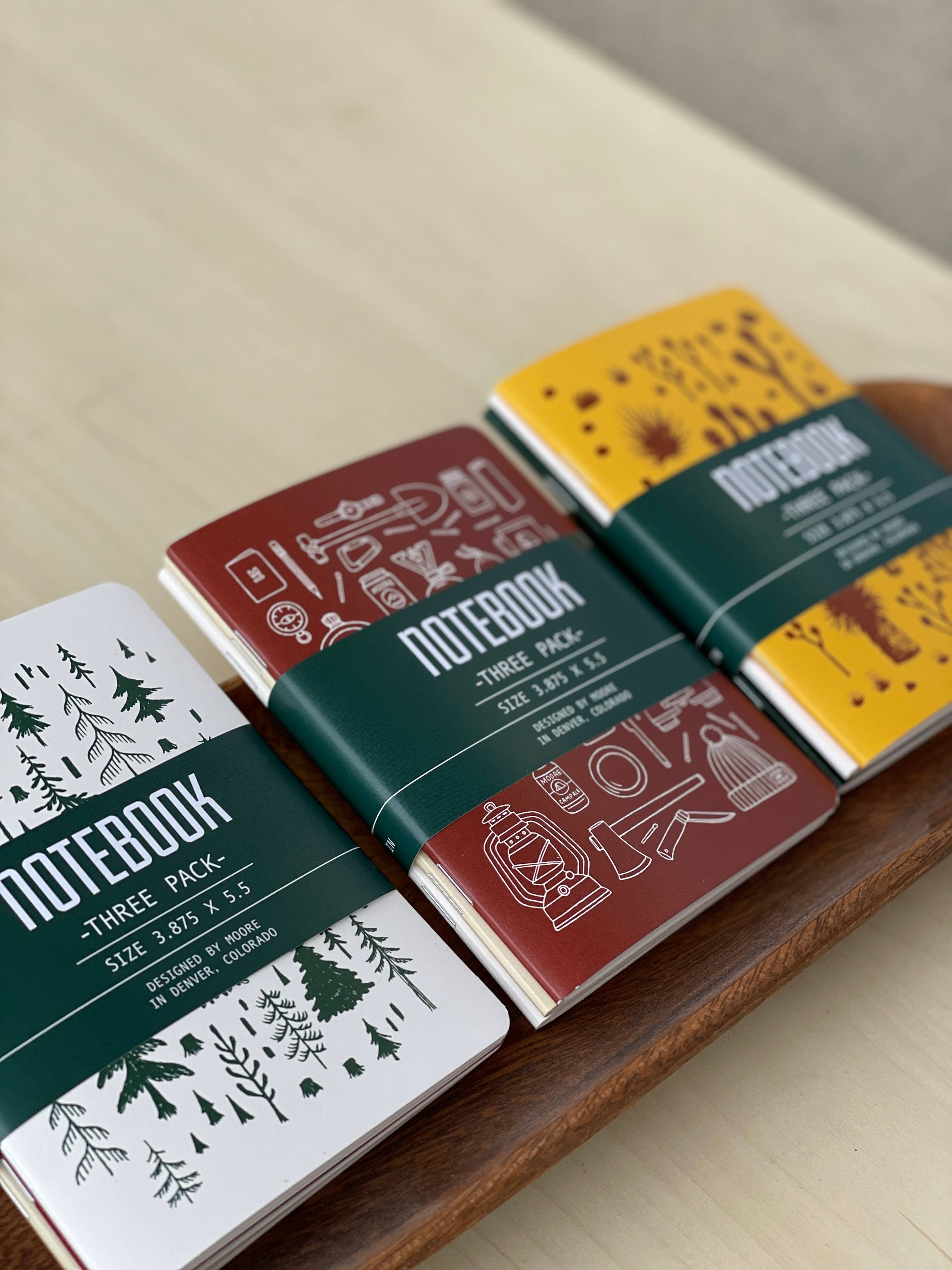Moore Collection - Wholesale Notebook - 3 Pack Notebook Assortment2