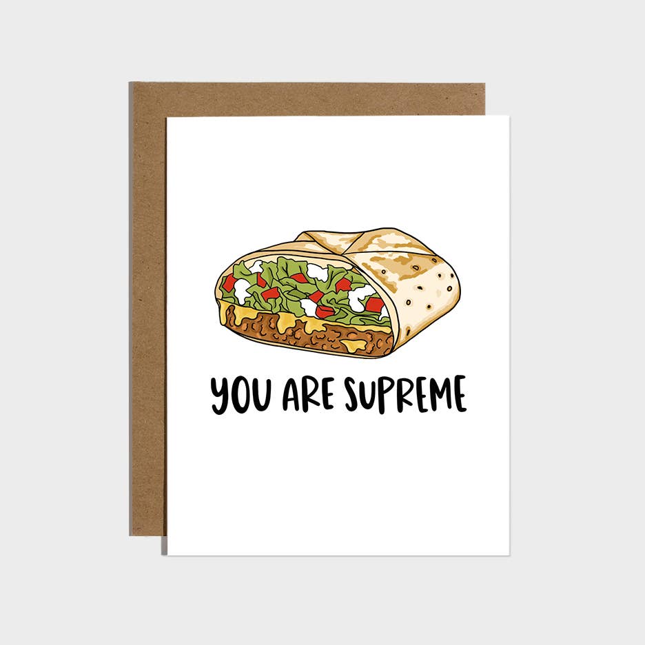 Brittany Paige - Wholesale Love Card - You are Supreme Love Card