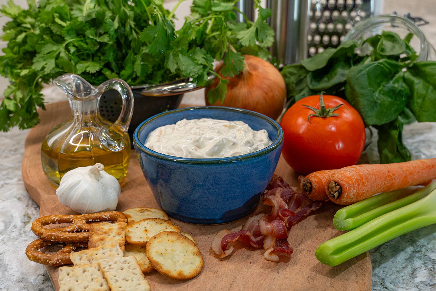 Wildwood Specialty Foods - Wholesale Dip - 3 Flavorful Dip Mixes: BLT, Artichoke Spinach, Garlic Onion1