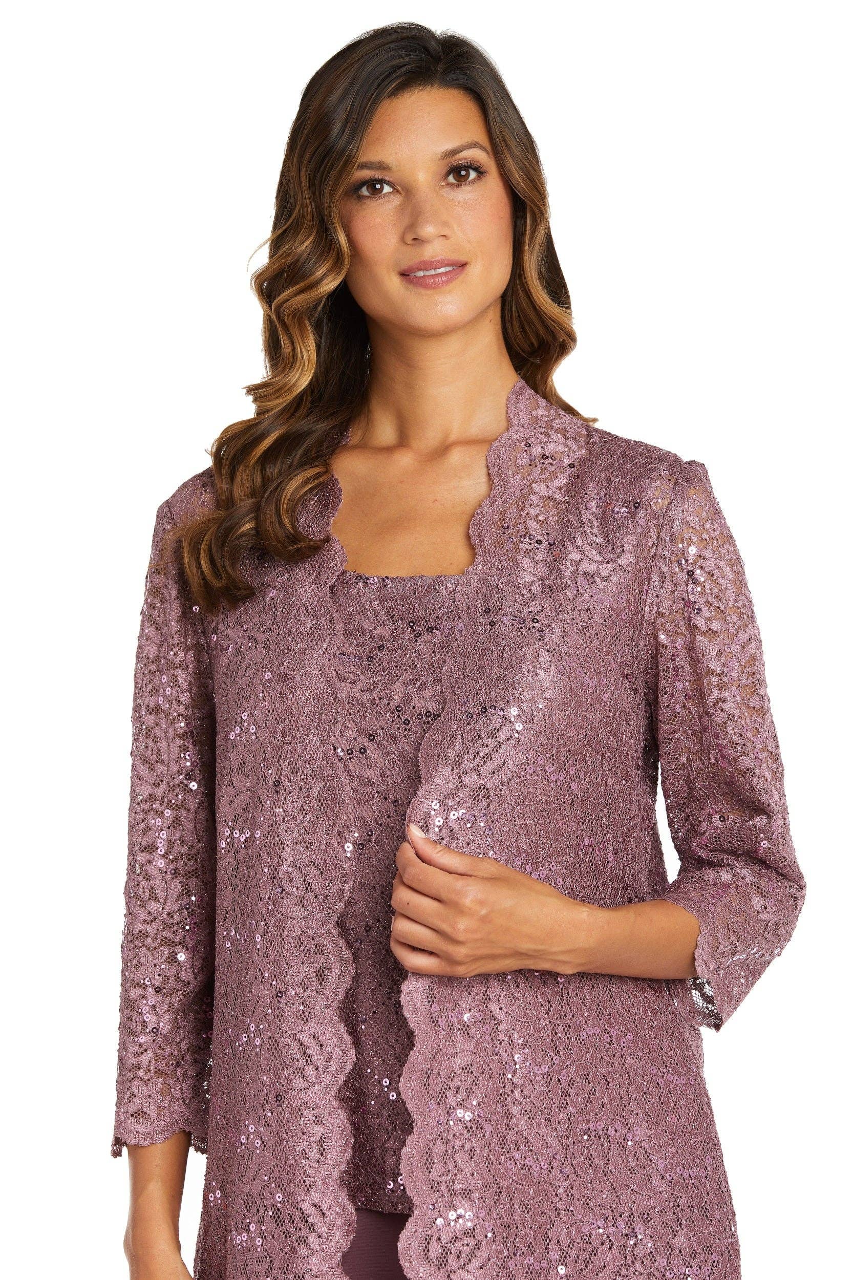 Kos Couture - Wholesale Kostuum - Dames - Grote Maten Moeder van de Bruid Formeel Broekpak Groothandel9