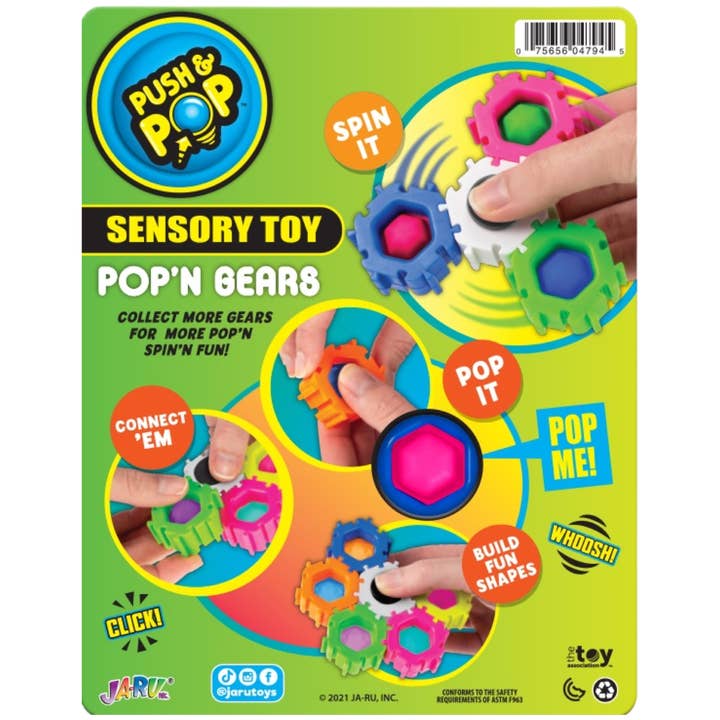 Fidget Toys Plus - Wholesale Fidget Toy - Kids - Pop'n Gears1
