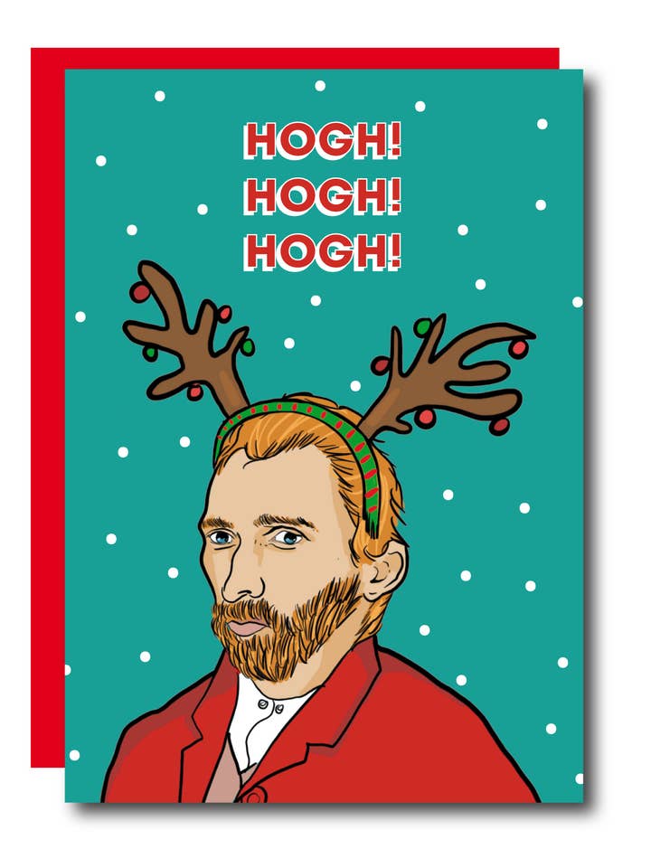 Hogh Hogh Hogh! Weihnachtskarte für den Großhandel von Studio Soph (We Pay Your Import Fees - We Ship DDP)