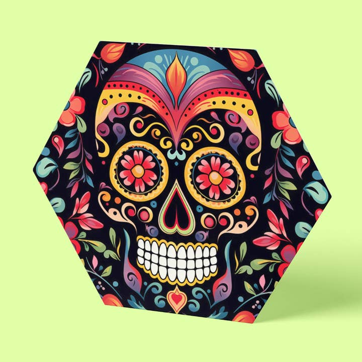 Squelette mexicain hexagone pour la vente par reetro