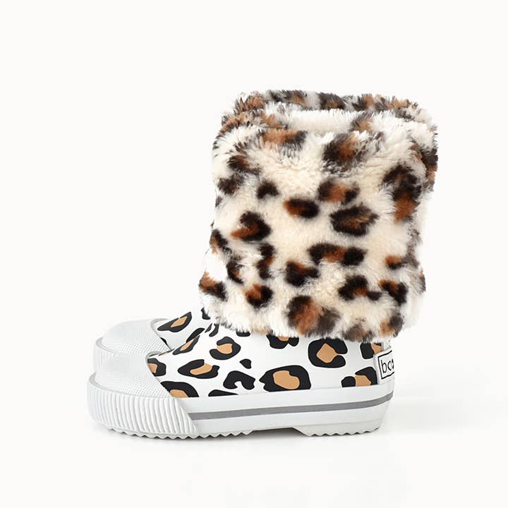 Léopard bont regenlaarzen voor kinderen - eco rubber voor wholesale door BOXBO