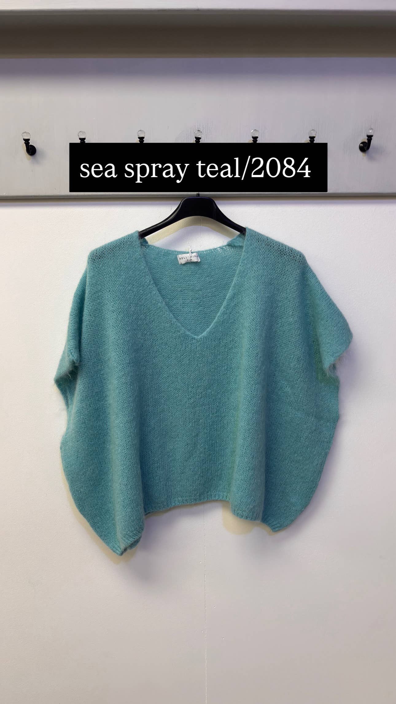 Terminal 1 Clothing – wholesale Tank top – Women′s – Mohair Drop Shoulder Tank Top34