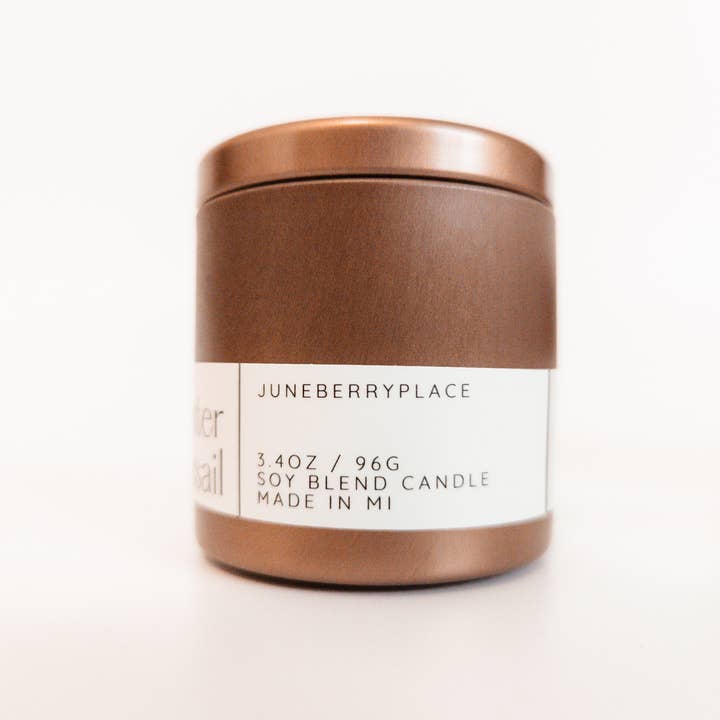 juneberryplace home fragrances - Candles, Diffusers & Sprays - Wholesale Jar/Filled Candle - Winter Wassail Holiday Candle with Crackling Wood Wick2