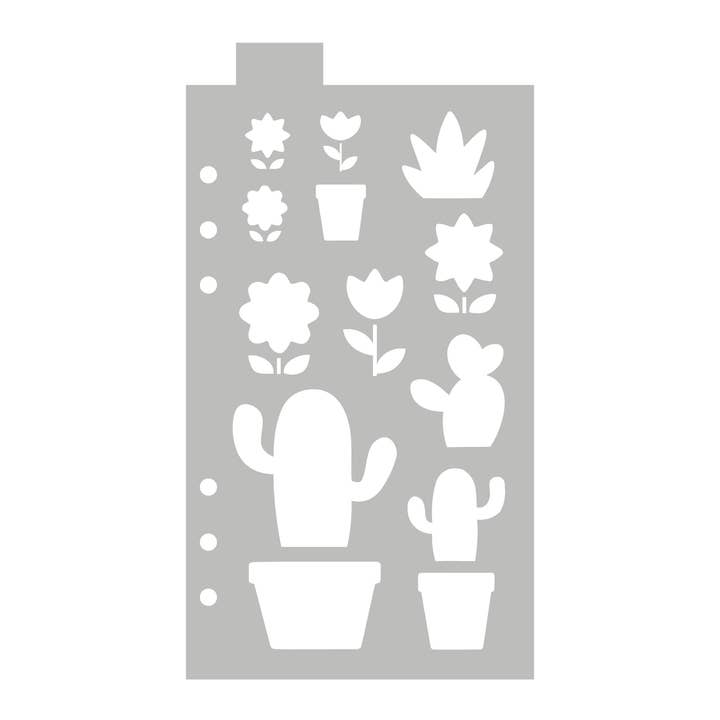 Cactus / Bloem / Plant - Klassiek A5 Journal Sjabloon voor wholesale door Oops a Daisy UK Ltd