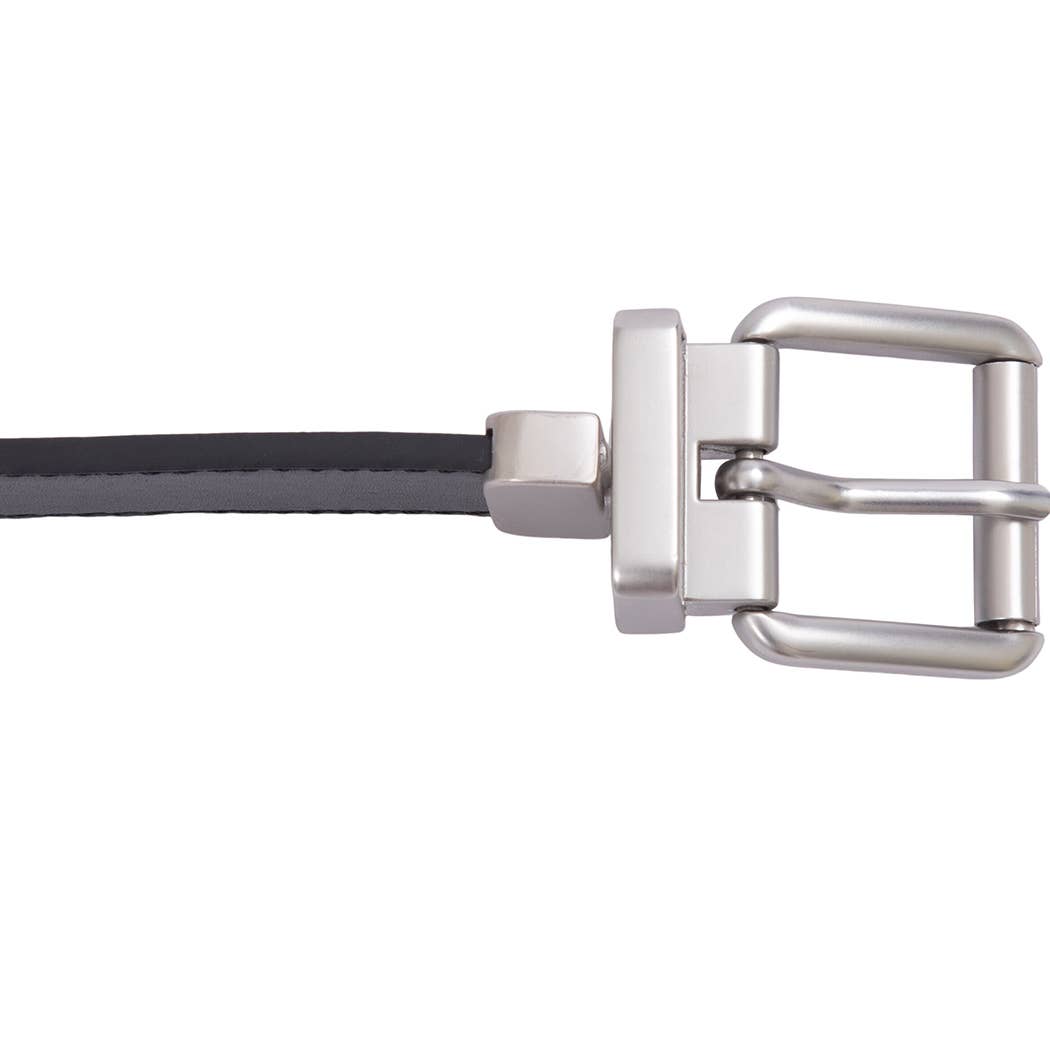 Black Brown Kids Reversible 2-in-1 Belt for wholesale on Faire2