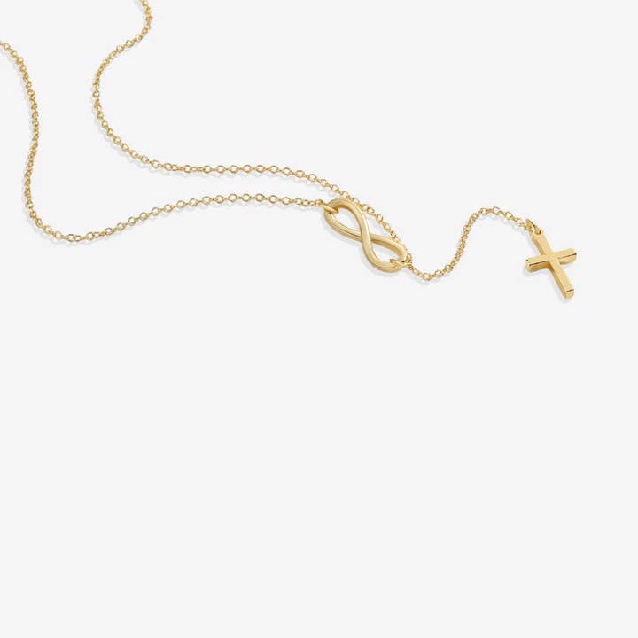 Mint & Lily - Wholesale Pendant/Charm Necklace - Cross and Infinity Necklace