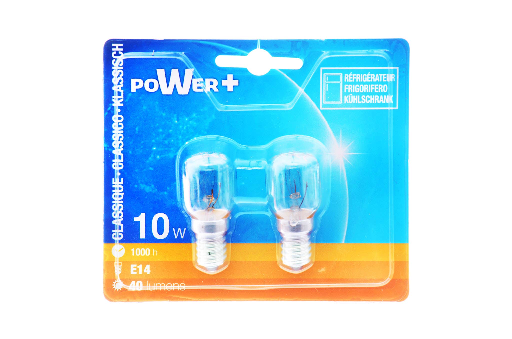 CP INTERNATIONAL - Wholesale Light Bulb/Puck - Set 2 Amp Fridge 10W-E140