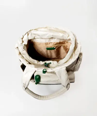 Caraa - Wholesale Sports Bag - Unisex - Tennis Quilted Backpack Tote in Ivory6