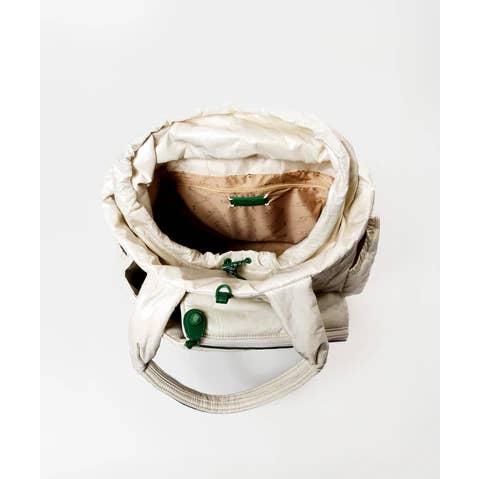 Caraa - Wholesale Sports Bag - Unisex - Tennis Quilted Backpack Tote in Ivory6