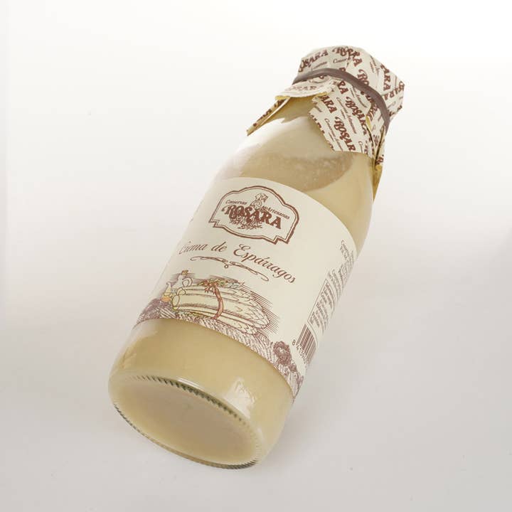 BOUTEILLE DE CRÈME D'ASPERGES 500 ml. pour la vente par Conservas Rosara