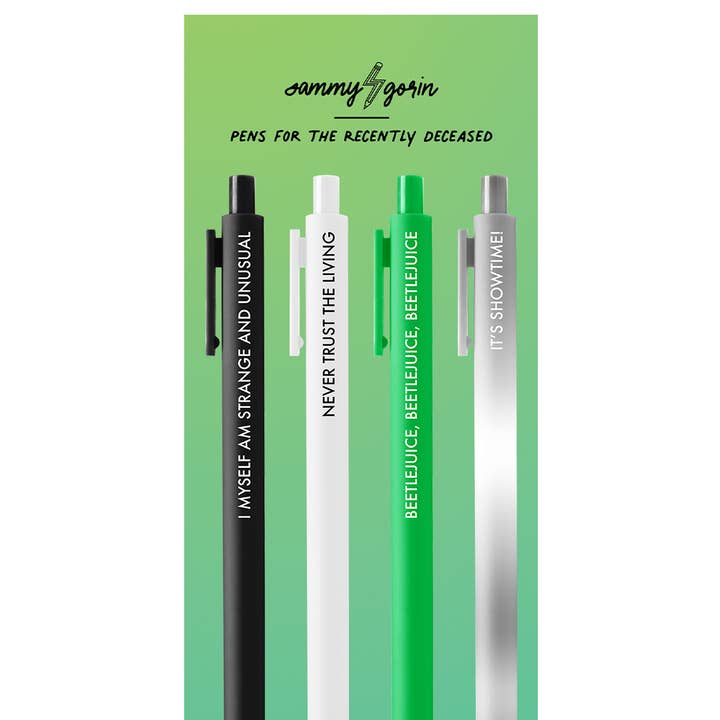 Pens for the Recently Deceased Pen Set for wholesale by Sammy Gorin LLC