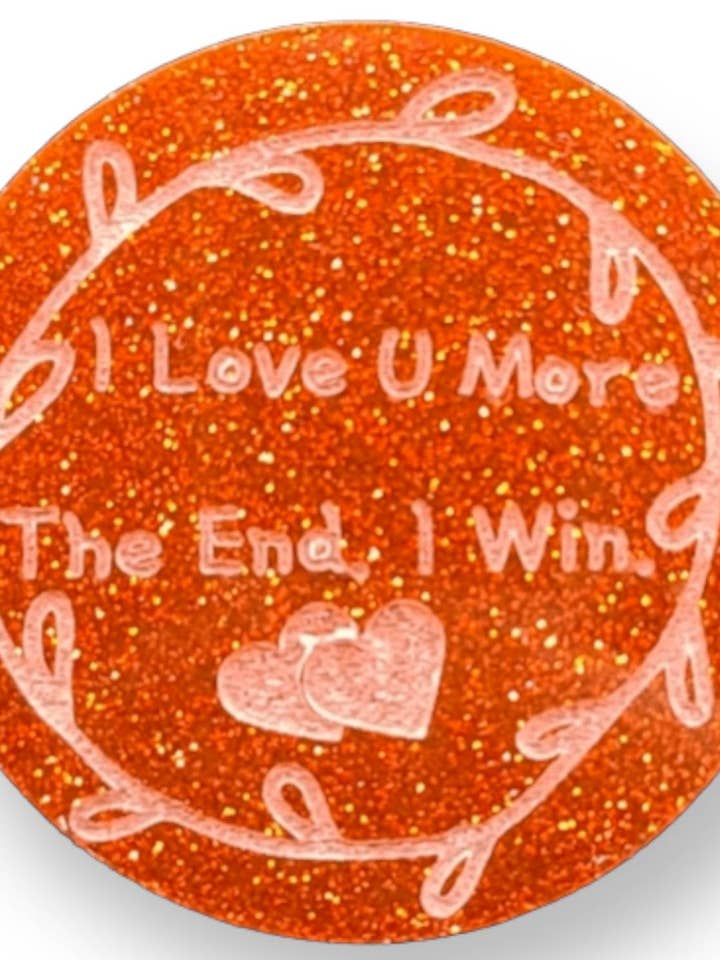 Magnete I Love You More per la vendita all'ingrosso da parte di Kristi's Keepsakes