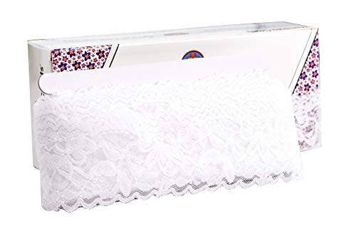 Mandala Crafts - Vente Matériels de bricolage - Mandala Crafts Ruban de dentelle élastique décoratif pour bandeau élastique, lingerie, couture12