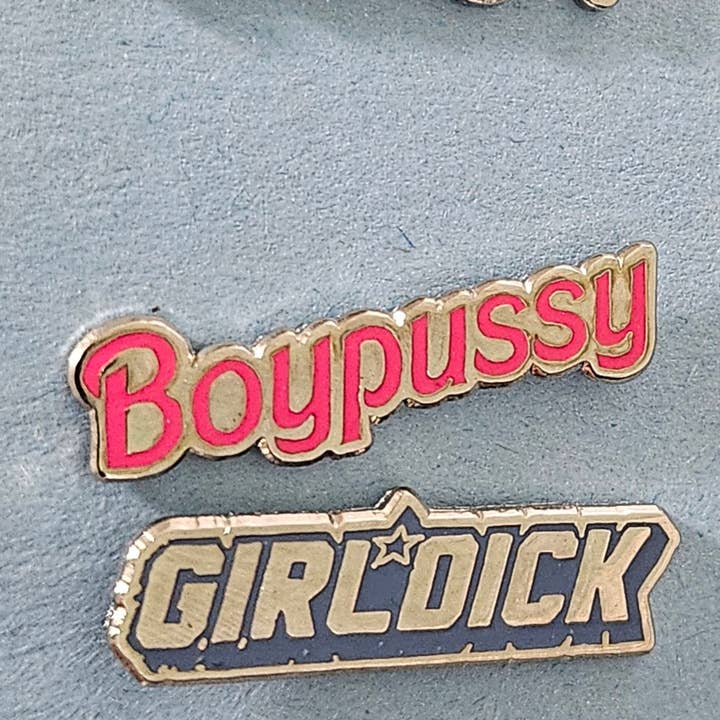 Riverside Refuge Studio - Wholesale Lapel Pin/Button - boypussy enamel pin0