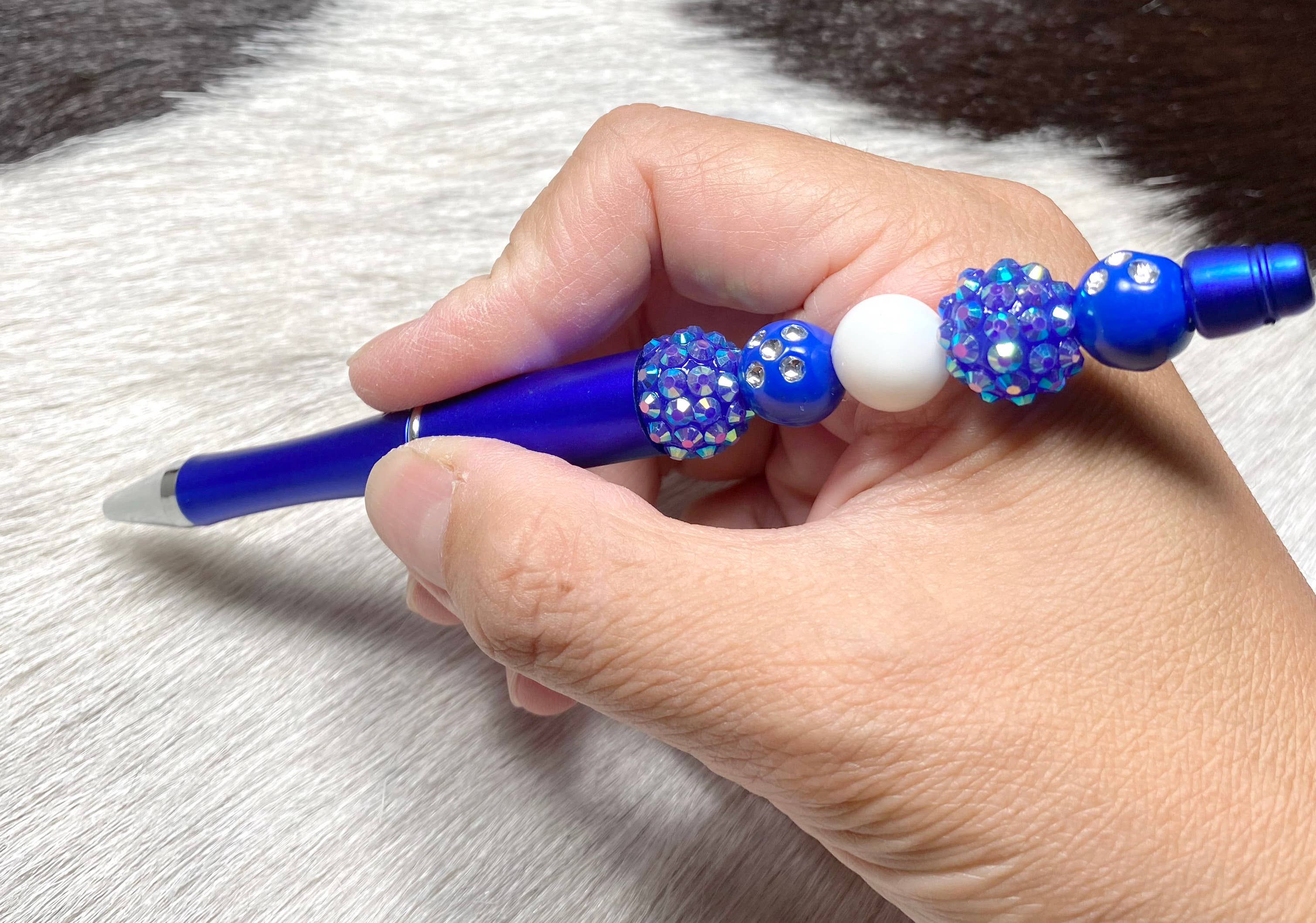 Fiona Accessories - Wholesale Pen - Beaded Pen Writing Instrument Stationery Colorful Gift4