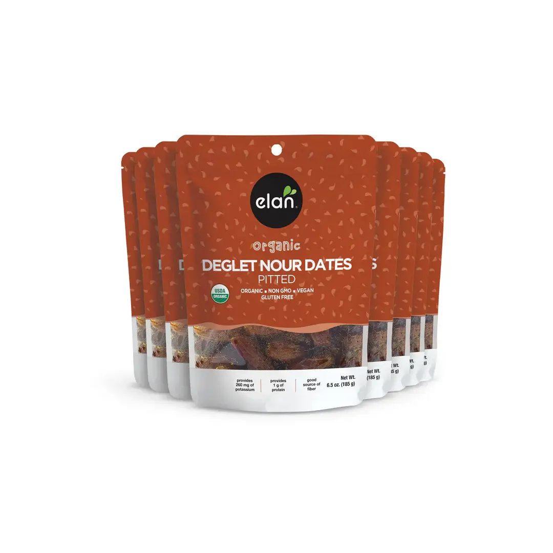 Elan - Wholesale Dried/Dehydrated Fruit - Elan Organic Dried Fruit Pitted Dates, Snacks, Food (7 oz)2