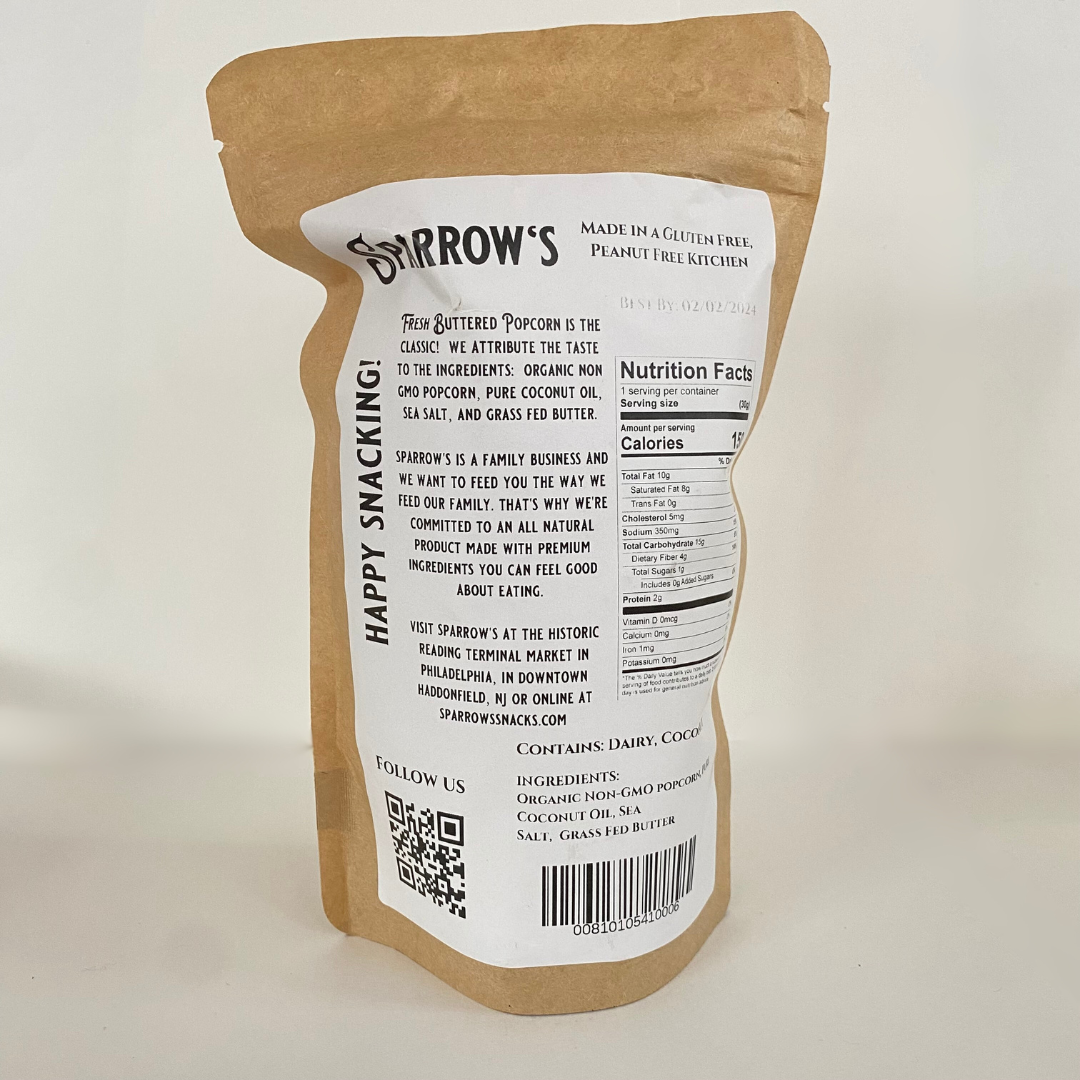 Sparrow's - Vendita all'ingrosso Popcorn - Popcorn individuale1