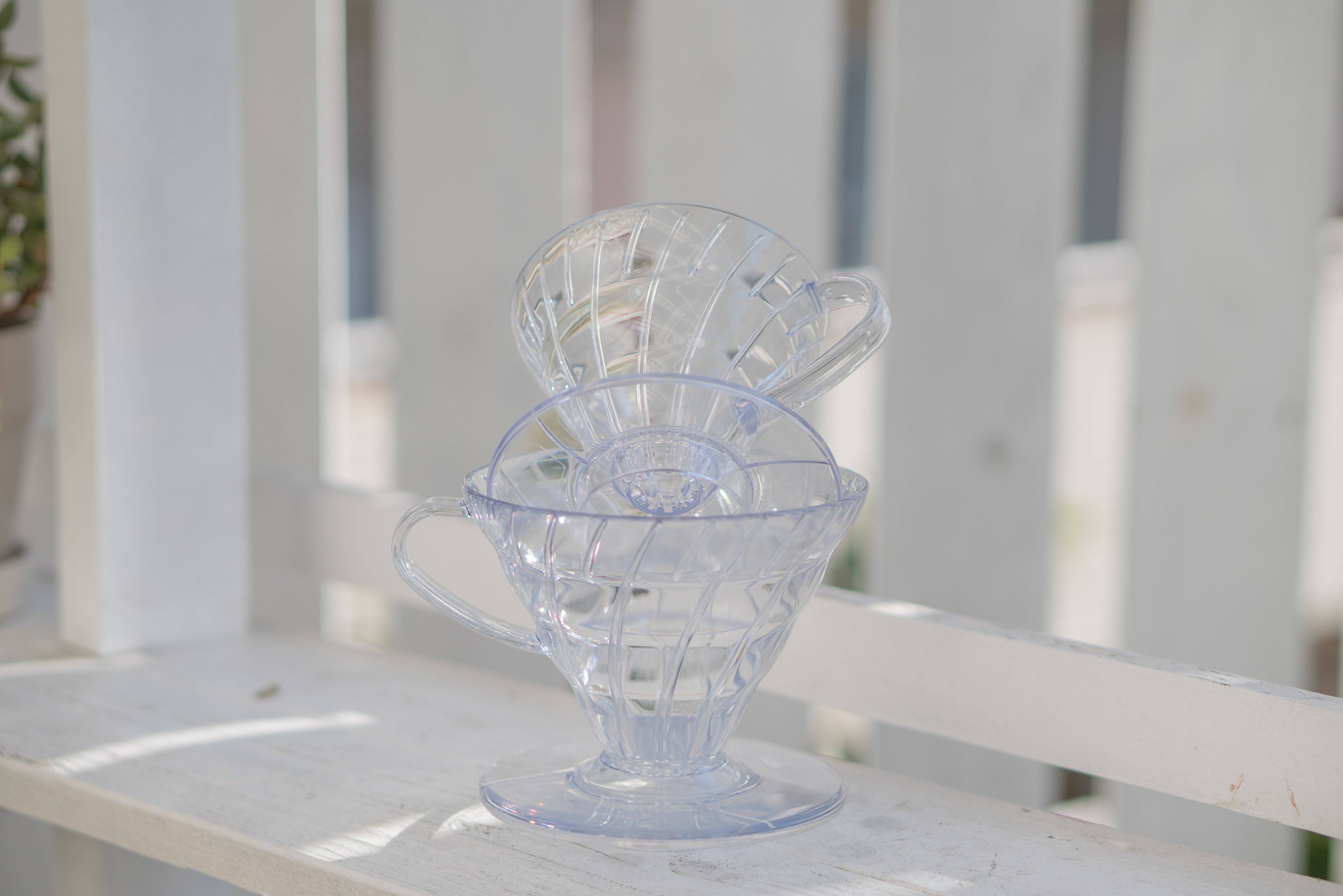 HARIO USA - Wholesale Pour Over & Dripper - V60 Plastic Coffee Dripper Clear6