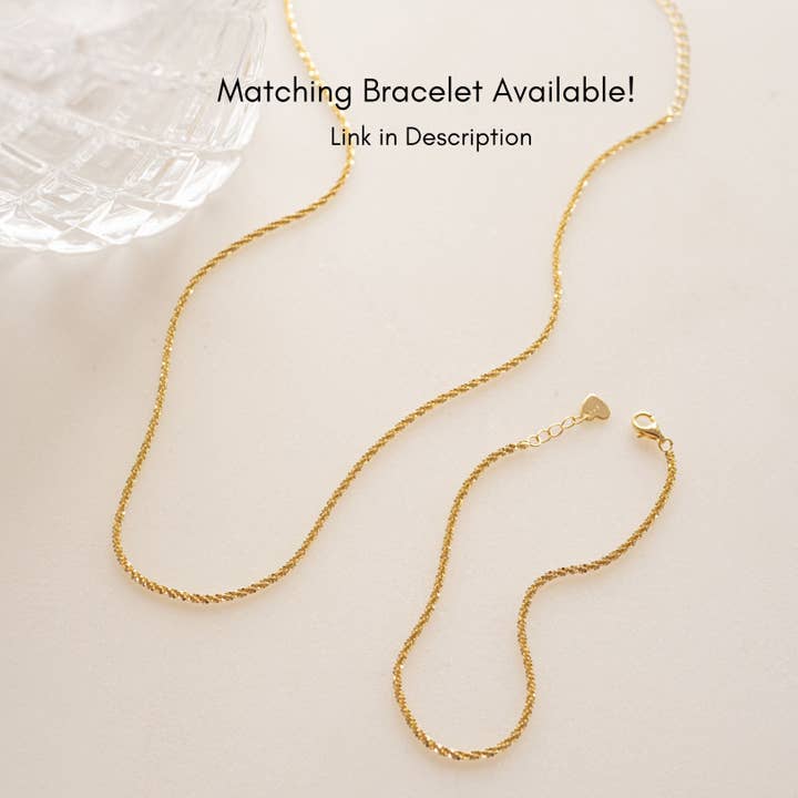 Sami Jewels - Wholesale Link & Chain Necklace - Diamond Cut Chain Necklace4