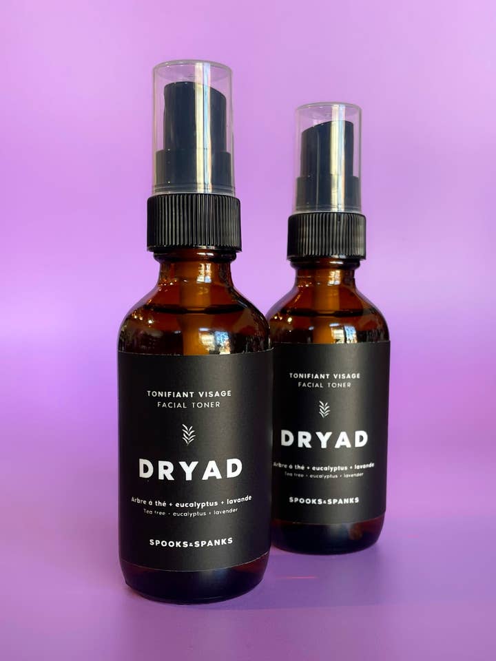 Dryad Eucalyptus + Tea Tree + Lavender face toner for wholesale by Spooks & Spanks
