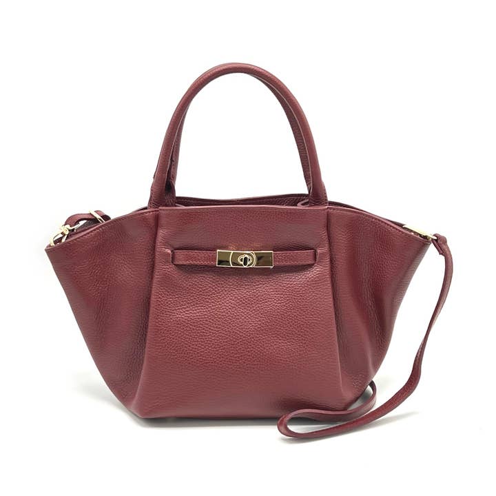 Borsa in vera pelle, Made in Italy, art. 112552 per la vendita all'ingrosso da parte di Suie Valentini srl