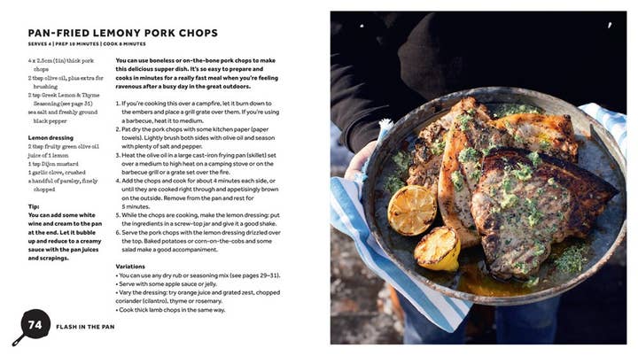 HarperCollins - Wholesale Cookbooks & Food - The Camping Cookbook : Heather Thomas6