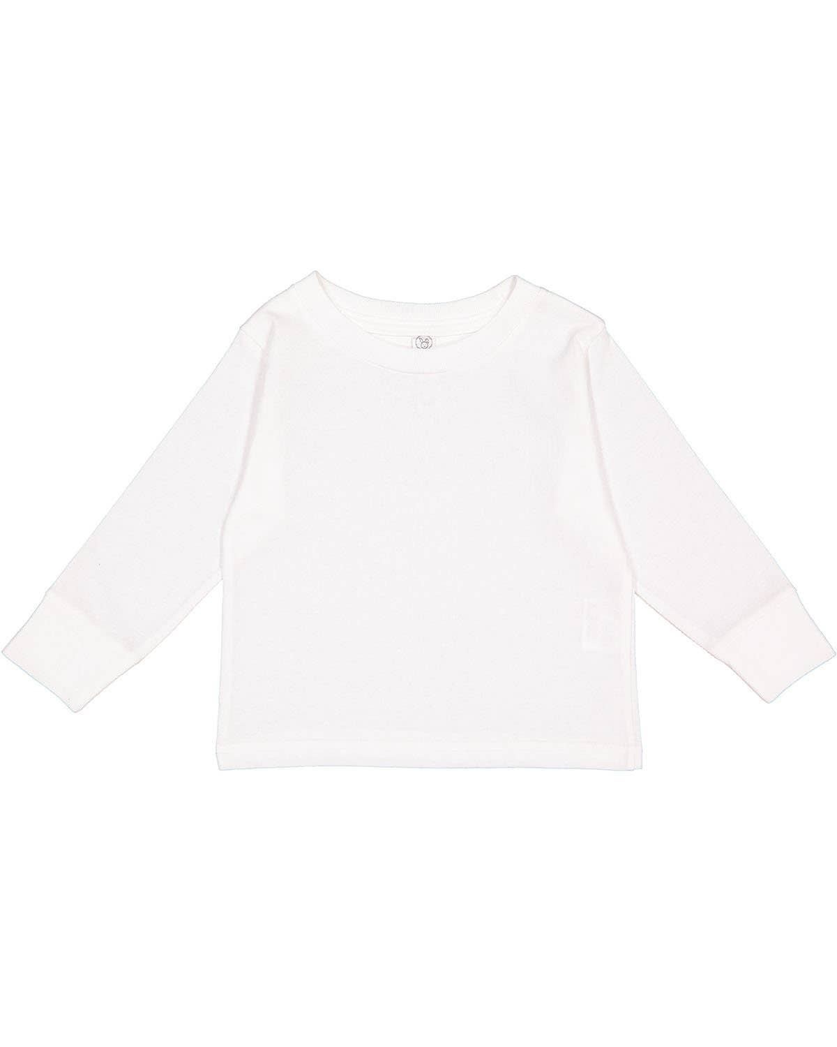 Total Apparel - Wholesale T-Shirt - Kids - Rabbit Skins Toddler Long-Sleeve Blank T-Shirt | 33119