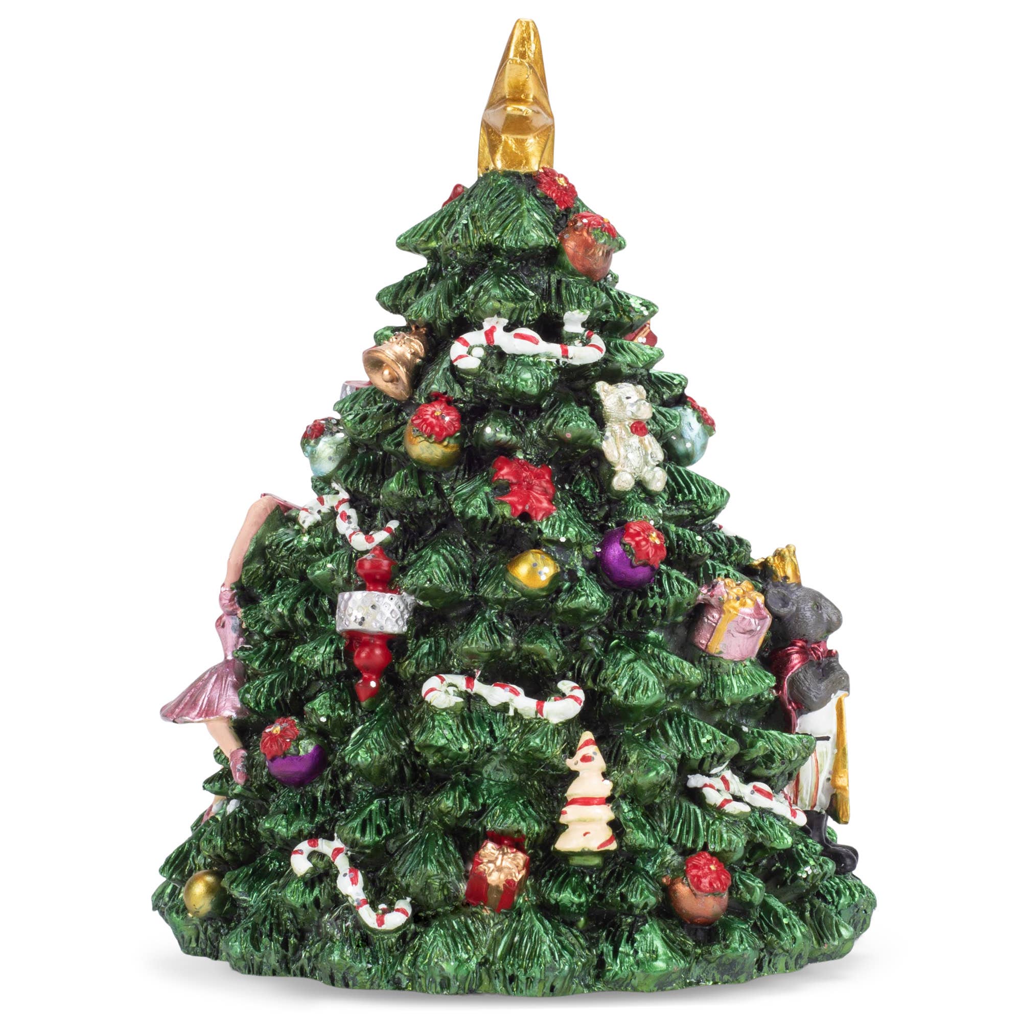 EAST AVENUE - Wholesale Decorative Tabletop Object - Ballet Christmas Tree Musical Decor3