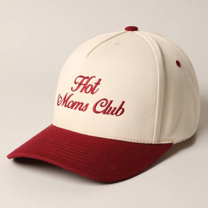 Fashion City - Wholesale Trucker Hat - Unisex - Hot Moms Club Trucker Baseball Cap