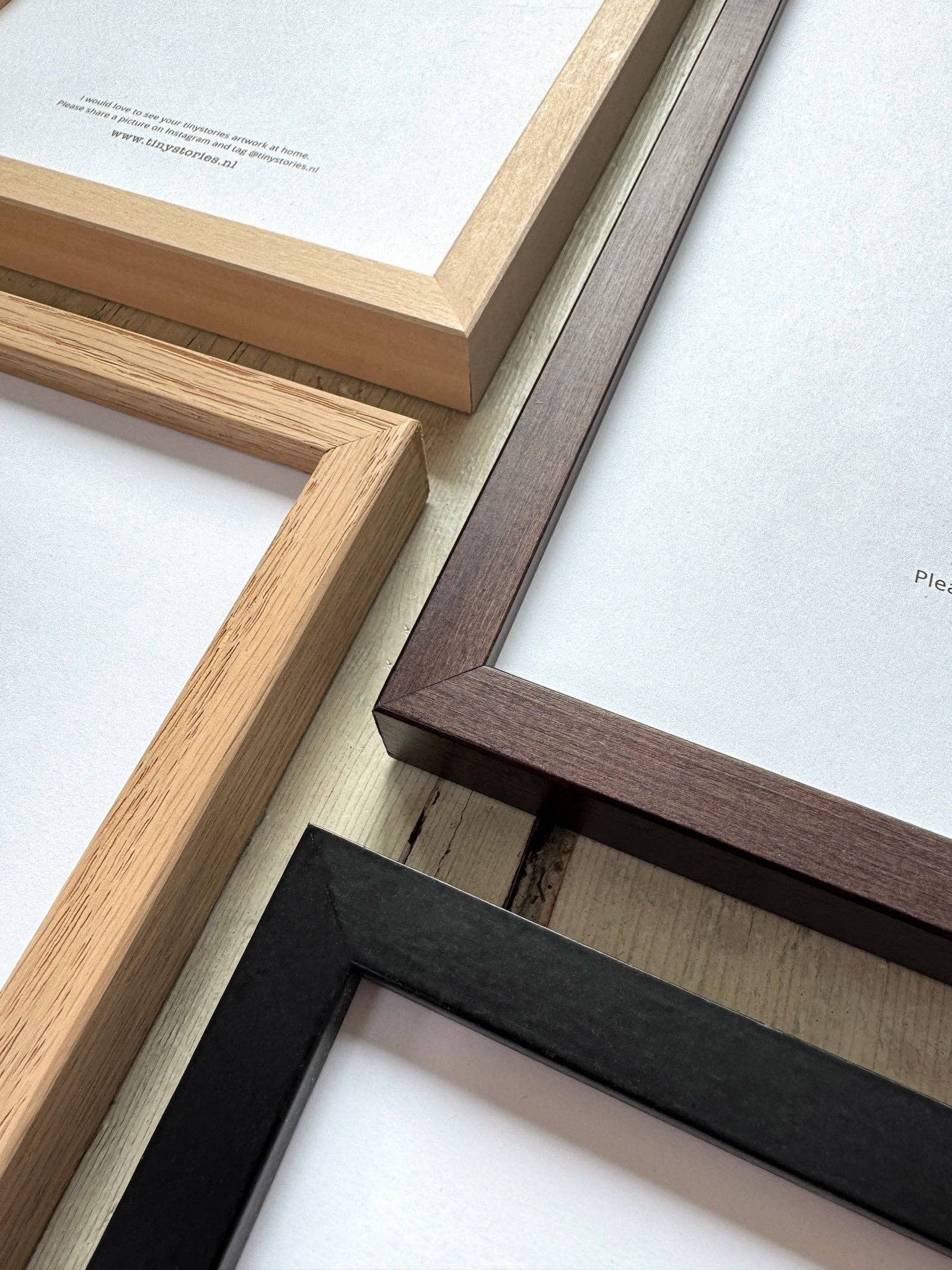 tinystories – Engroshandel Billedramme – Ramme af egetræ3