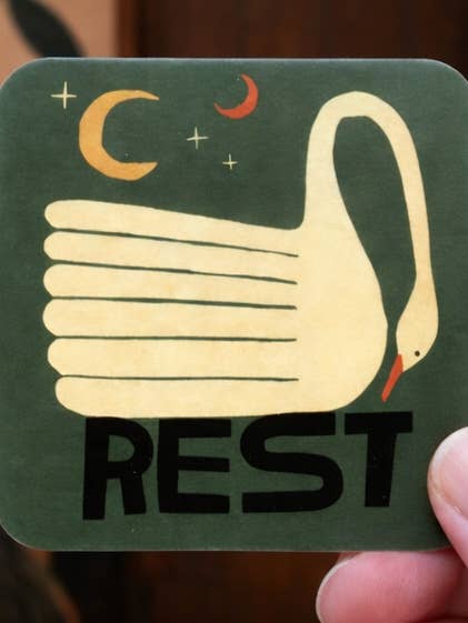 Autocollant - Rest pour la vente par Anisa Makhoul