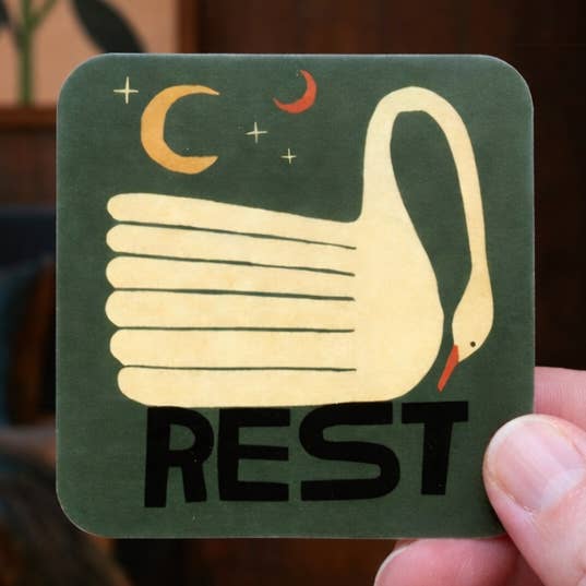 Autocollant - Rest pour la vente par Anisa Makhoul