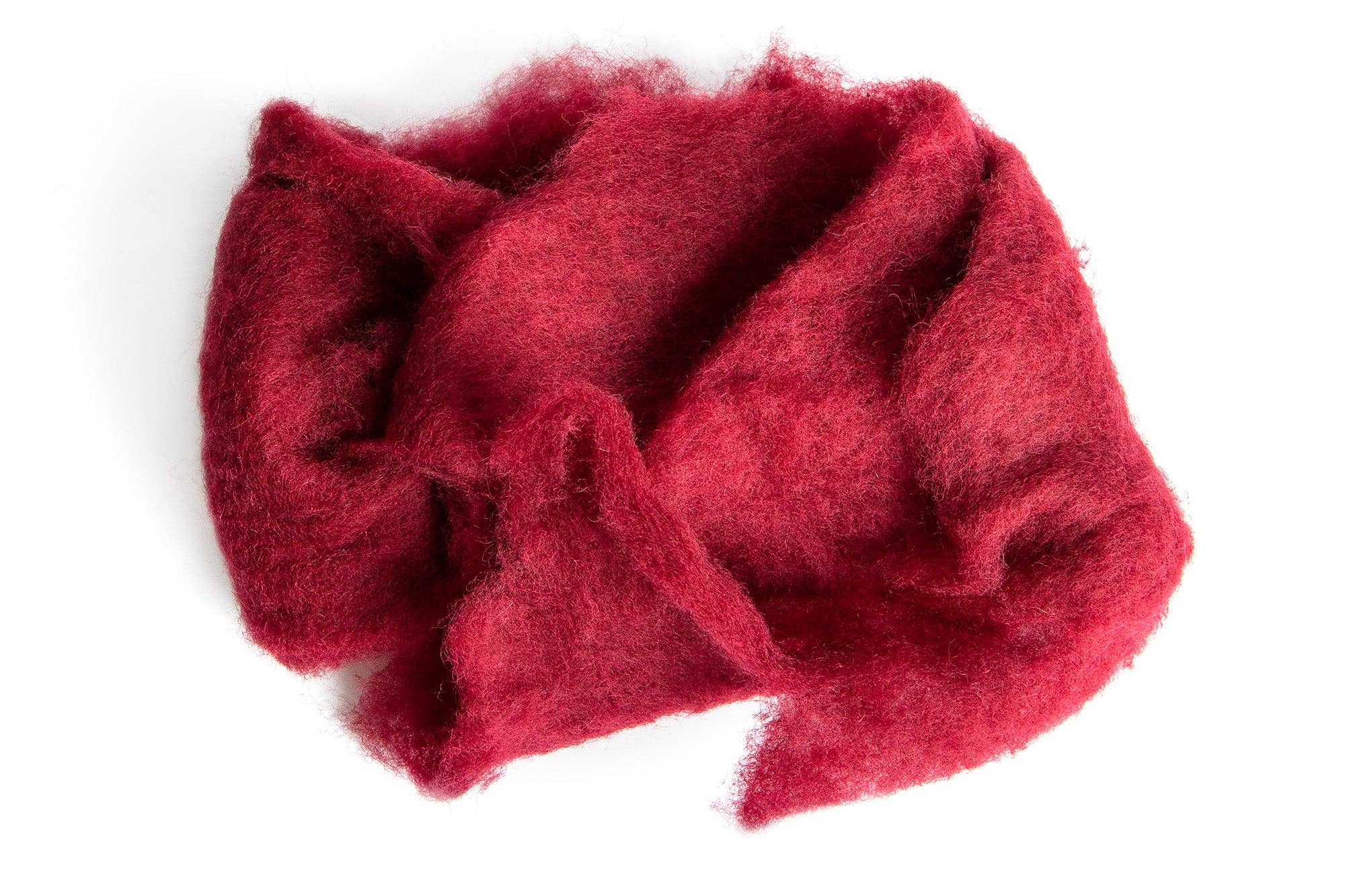 Desert Breeze Distributing - Wholesale Craft Supplies - Maori Carded Wool, Plum, 3.5 oz1