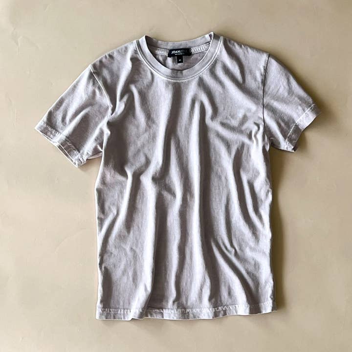 Vintage hipster T-shirt | roze-grijs | dames- en jeugdmaat 8-16 voor wholesale door Joah Love