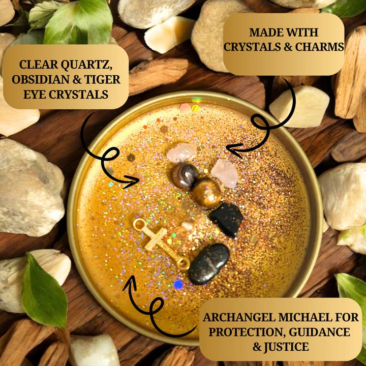 The Goddess of Flame - Wholesale Travel Candles - Archangel Michael Magic Candle1