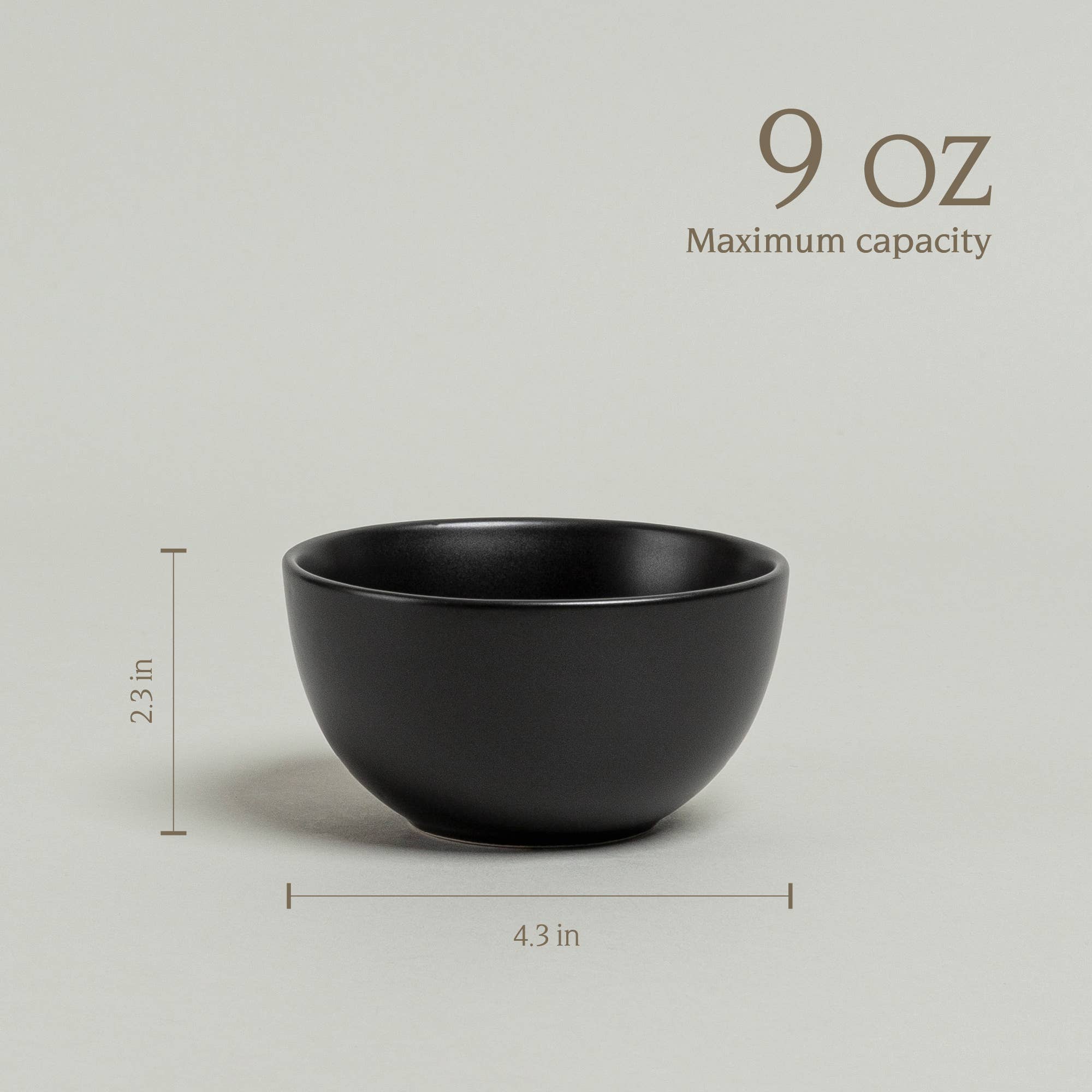 Fog Blue Mini Stoneware Bowls Hosting Essential– Set of 4, 9oz for wholesale on Faire22