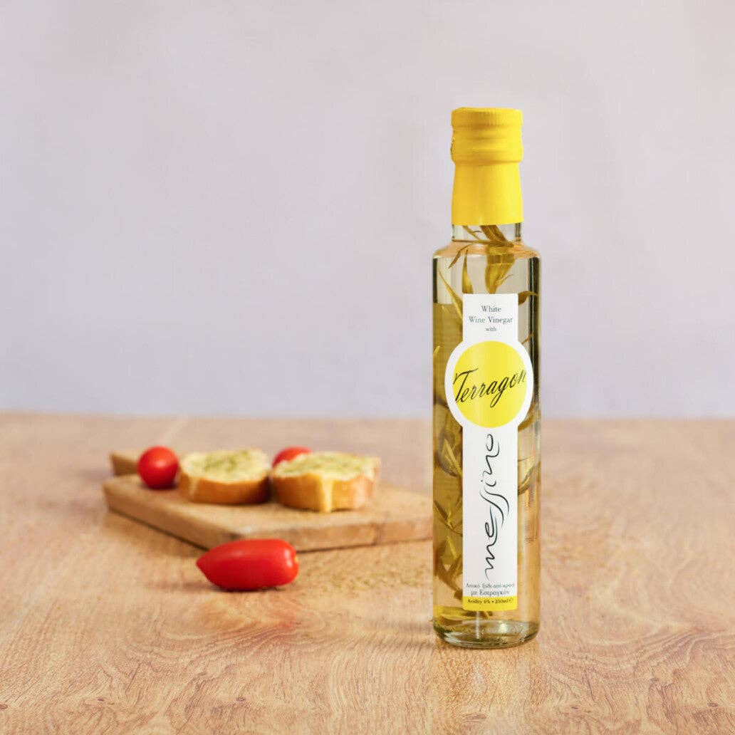 Oilladi - Wholesale Vinegar - Messino White Wine Vinegar with Tarragon, 250 ml1