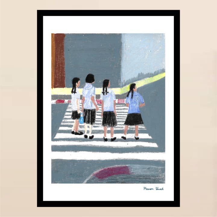 Pastel Rejse Rejse - Bangkok 2 for engroshandel hos L'Esquermoise par Manon Sénal