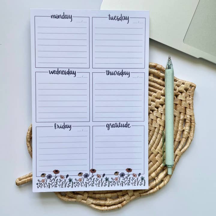 Wildflower Planner for wholesale by Created to Heal