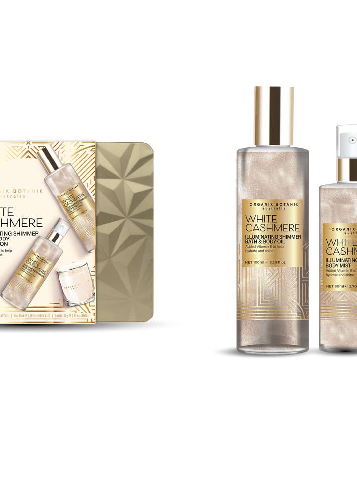 Organik Botanik Shatter Champagne Shimmer Gift Set for wholesale by Cognescenti Pty Ltd