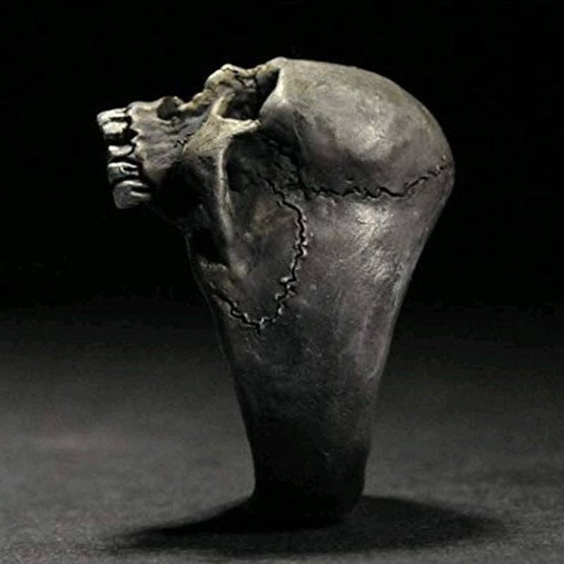 Tourtiwi - Wholesale Cocktail/Statement Ring - Retro Skull Punk Style Men's Ring1