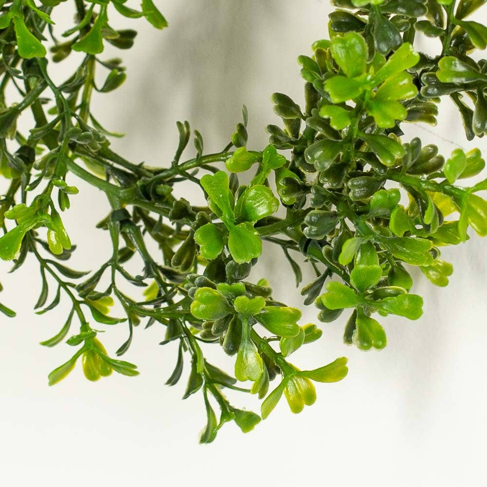 Factory Direct Craft - Wholesale Artificial Flowers - 9 foot Plastic Boxwood Greenery Garland1