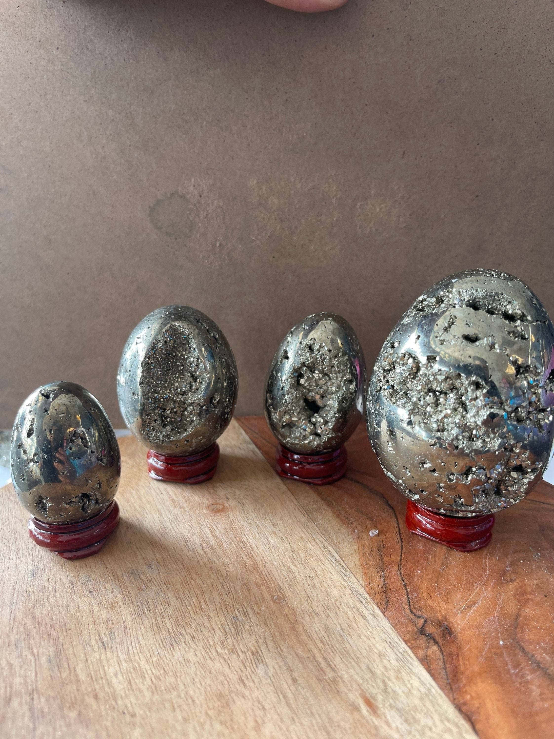 CaNatureLover - Wholesale Spiritual Stone/Crystal - Pyrite Stone from Peru: Skull, Egg, Sphere, Obelisk, Pyramid6