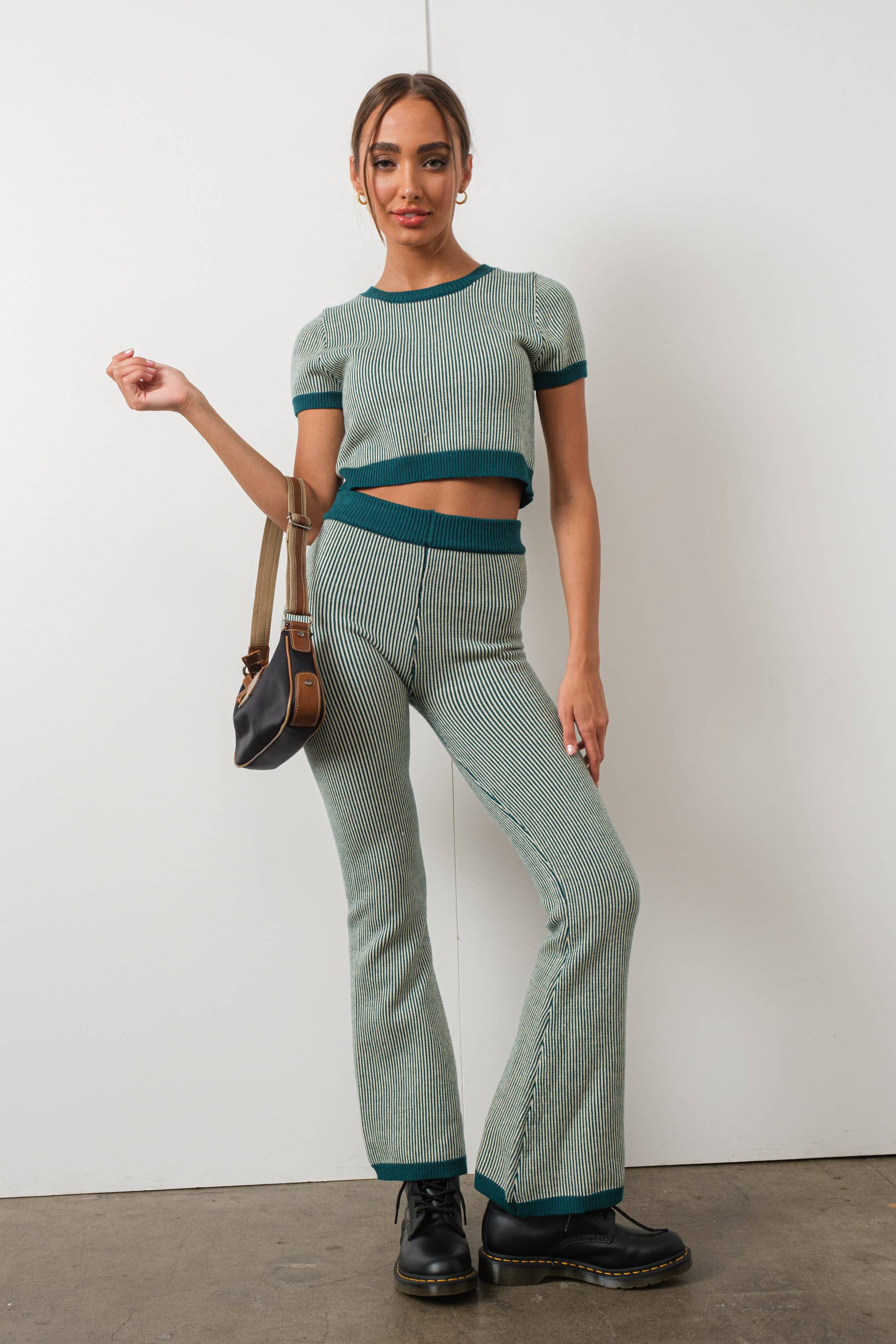 Pretty Garbage - Faire Sucker for Green Vegan Leather Pants - Green M